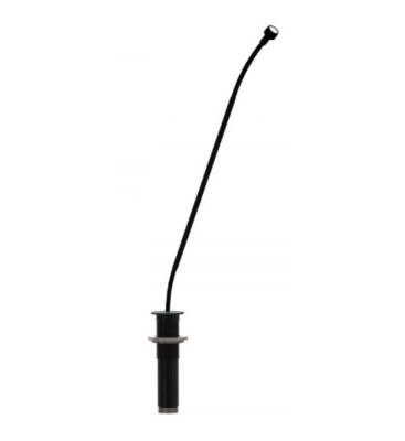 Earthworks - IMR12-B Cardioid Installation Microphone with 12 Rigid Center Gooseneck - Black