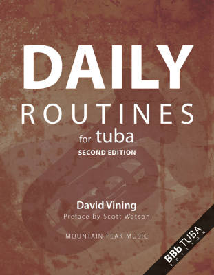 Mountain Peak Music - Daily Routines for Tuba (BB-flat) - Vining - Tuba - Book