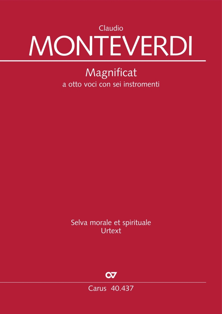 Magnificat a 8 Voci - Monteverdi - SATB Double Choir