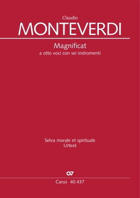 Carus Verlag - Magnificat a 8 Voci - Monteverdi - SATB Double Choir