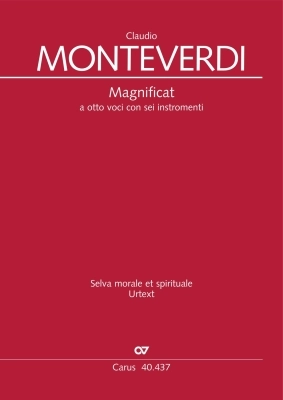 Carus Verlag - Magnificat a 8 Voci - Monteverdi - SATB Double Choir