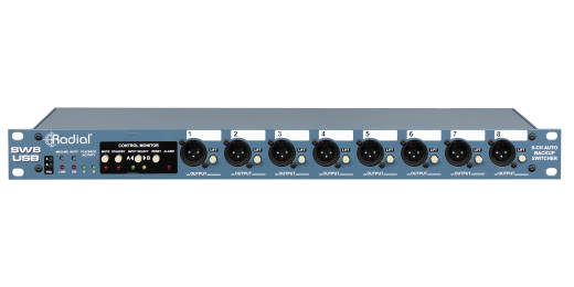 SW8-USB 8-Channel Backing Track Auto Switcher and USB Interface