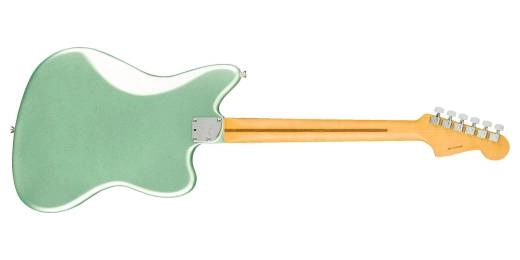 American Professional II Jazzmaster Electric Guitar with Case, Left-Handed - Mystic Surf Green