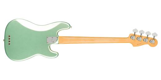 American Professional II Precision Bass with Case, Left-Handed - Mystic Surf Green