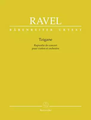Baerenreiter Verlag - Tzigane - Ravel - Violin 1 Part