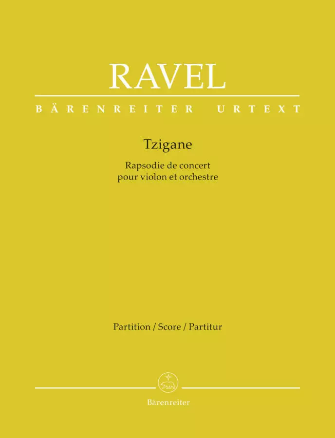 Tzigane - Ravel - Full Score