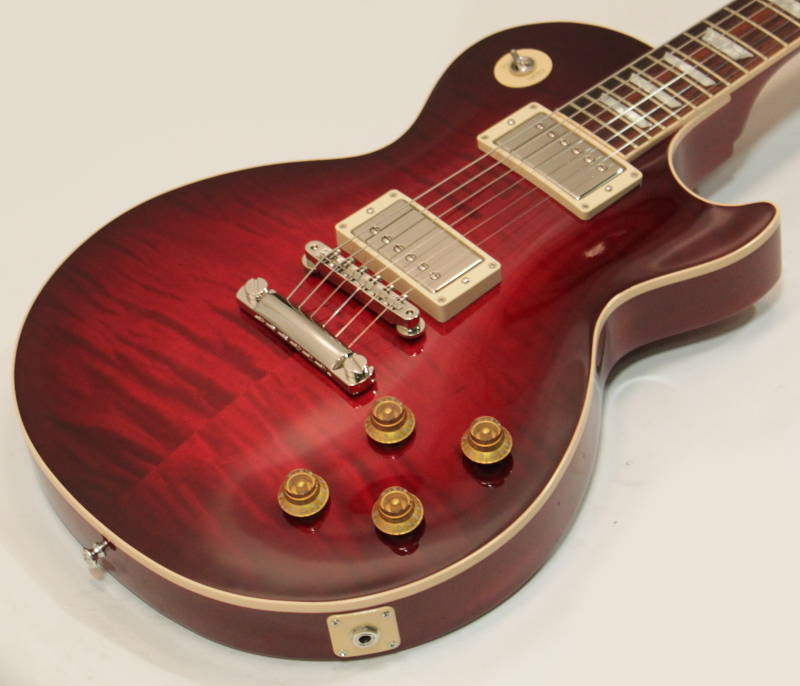 red burst les paul