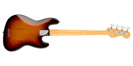 American Professional II Jazz Bass with Case, Left-Handed - 3-Colour Sunburst
