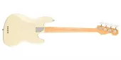 American Professional II Jazz Bass with Case, Left-Handed - Olympic White