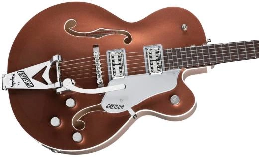 G6118T Players Edition Anniversary Hollow Body with String-Thru Bigsby - Two-Tone Copper Metallic/Sahara Metallic