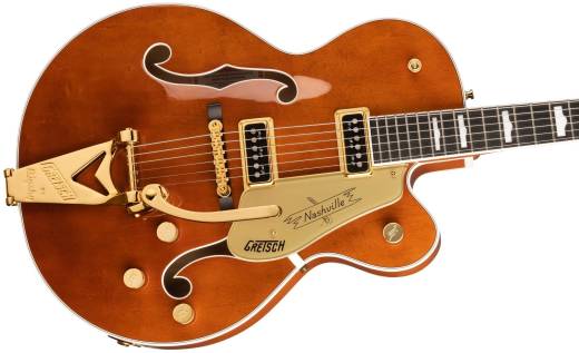 G6120TG-DS Players Edition Nashville Hollow Body DS with String-Thru Bigsby and Gold Hardware - Roundup Orange