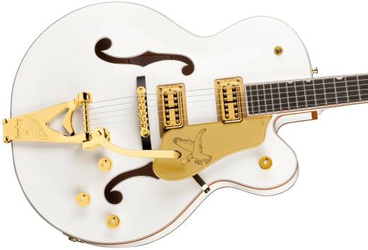 G6136TG Players Edition Falcon Hollow Body with String-Thru Bigsby and Gold Hardware - White