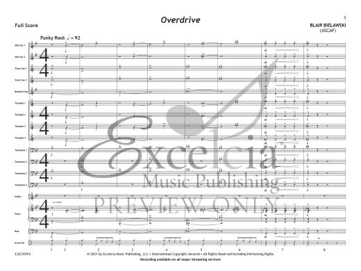 Overdrive - Bielawski - Jazz Ensemble - Gr. 1.5