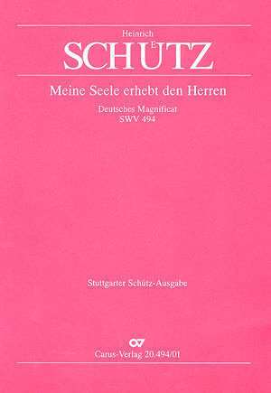 Magnificat - Schuetz - SATB/SATB