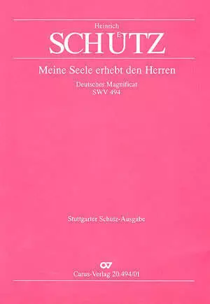 Magnificat - Schuetz - SATB/SATB