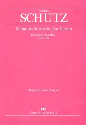 Carus Verlag - Magnificat - Schuetz - SATB/SATB