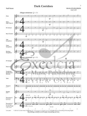 Dark Corridors - O\'Loughlin - Concert Band - Gr. 1