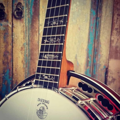 Sierra Mahogany Resonator 5 String Banjo