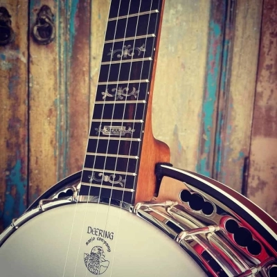 Sierra Mahogany Resonator 5 String Banjo