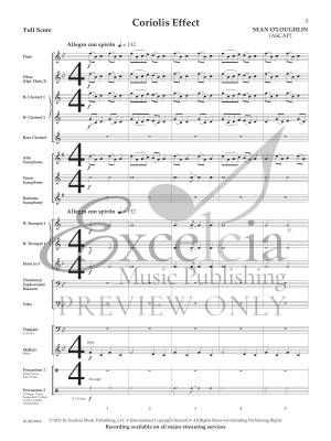 Coriolis Effect - O\'Loughlin - Concert Band - Gr. 1.5