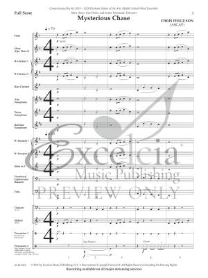 Mysterious Chase - Ferguson - Concert Band - Gr. 1.5