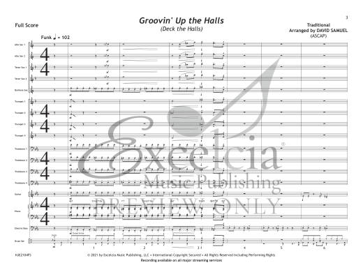 Groovin\' Up the Halls (Deck the Halls) - Traditional/Samuel - Jazz Ensemble - Gr. 2