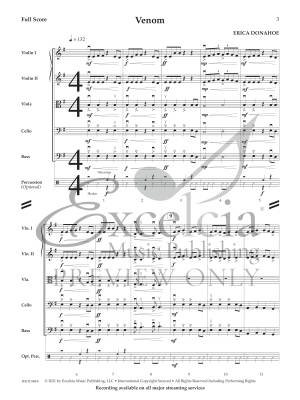 Venom - Donahoe - String Orchestra - Gr. 1.5