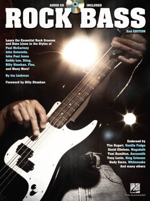 Hal Leonard - Rock Bass,  2nd Ed. - Liebman - Book/CD