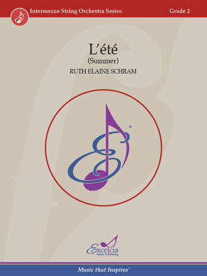 Excelcia Music Publishing - Lete (Summer) - Schram - String Orchestra - Gr. 2