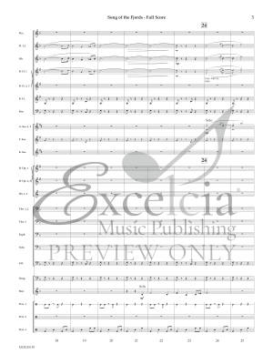 Song of the Fjords - Brittin Chambers - Concert Band - Gr. 4.5