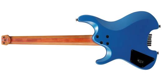 Q52 Headless Electric Guitar with Gigbag - Laser Blue Matte