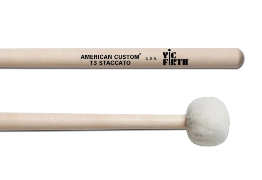 Vic Firth - T3 American Custom Timpani Mallets - Staccato