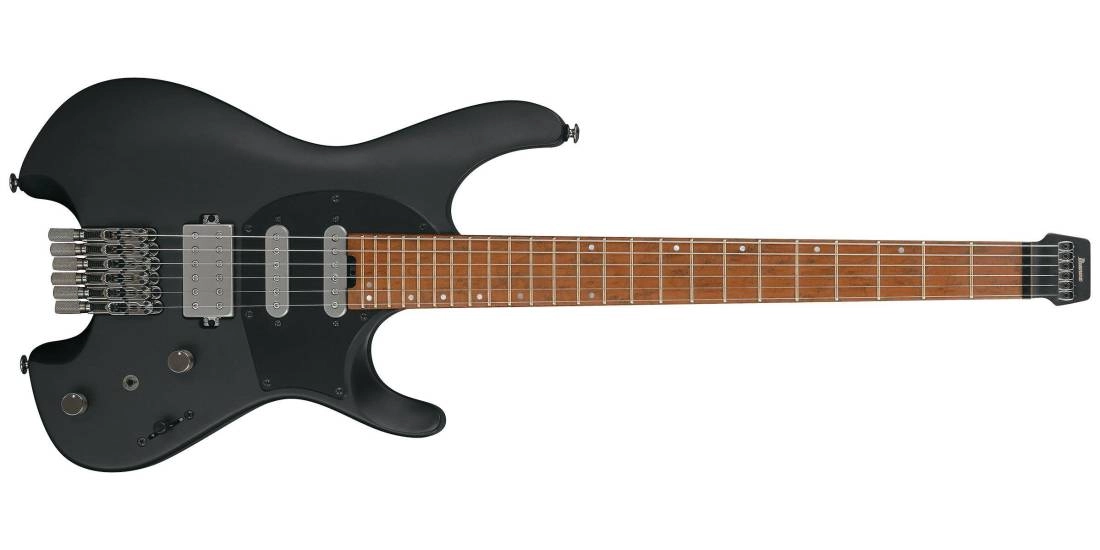 Q54 Headless Electric Guitar with Gigbag - Black