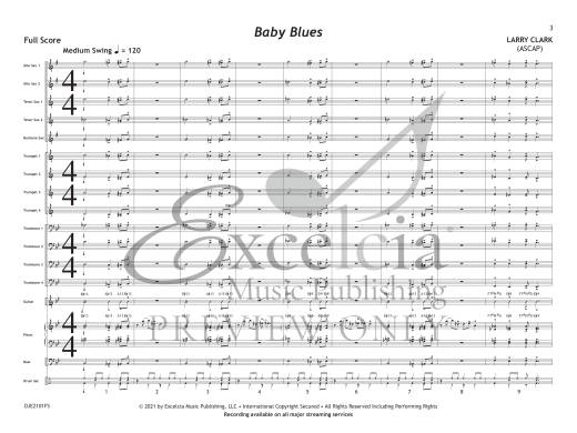 Baby Blues - Clark - Jazz Ensemble - Gr. 1
