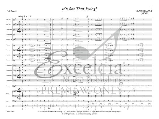 It\'s Got That Swing! - Bielawski - Jazz Ensemble - Gr. 1