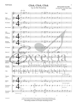 Click, Click, Click (Up on the Housetop) - Hanby/Mills - Concert Band - Gr. 0.5