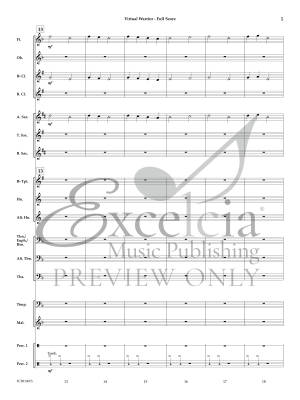 Virtual Warrior - Sciaino - Concert Band - Gr. 0.5