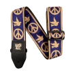 Ernie Ball - Navy Blue & Beige Peace Love Dove Strap