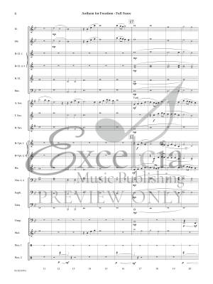 Anthem for Freedom - Huss/Carter - Concert Band - Gr. 3