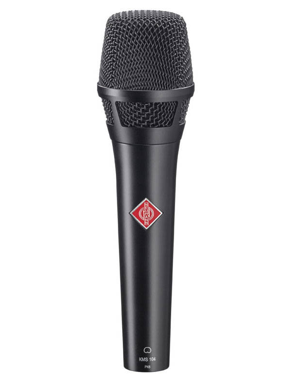 KMS 104 Handheld Cardioid Condenser Microphone - Black