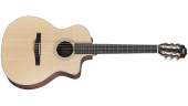 Taylor Guitars - 214ce-N Spruce/Rosewood Nylon String Guitar w/Gig Bag