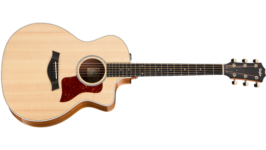 Taylor Guitars - 214ce-DLX Grand Auditorium Sitka Spruce/Layered Rosewood Acoustic-Electric Guitar w/Case