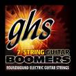 GHS Strings - Boomers 7-String Electric Guitar String Set - Custom Light 9-62