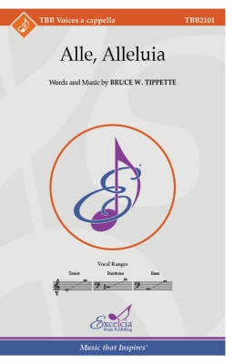 Excelcia Music Publishing - Alle, Alleluia - Tippette - TBB