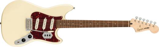 Squier - Guitare Cyclone Paranormal, touche en laurier - Pearl White