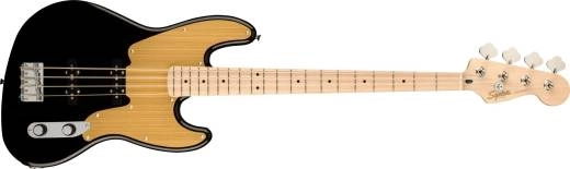 Squier - Paranormal Jazz Bass 54, Maple Fingerboard - Black