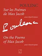 On The Poems Of Max Jacob - Poulenc - Voice/Piano