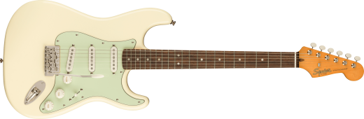 Squier - Guitare Stratocaster Classic Vibe 60s, touche en laurier - Blanc Olympique
