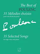 The Best of Poulenc: 35 Selected Songs - High Voice/Piano