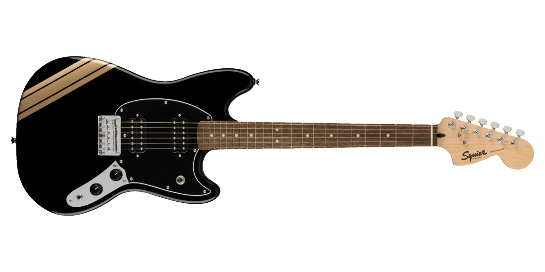 FSR Bullet Competition Mustang HH - Black with Shoreline Gold Stripes